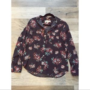 The loft floral blouse